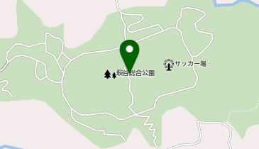 萩谷総合公園の地図画像