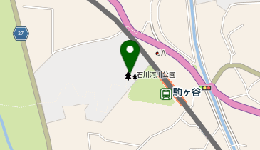 石川河川公園の地図画像