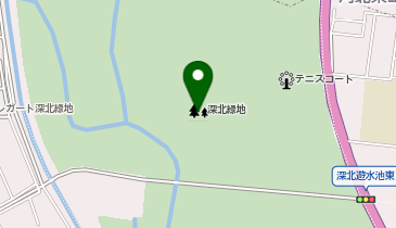深北緑地の地図画像