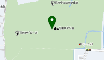 花園中央公園の地図画像