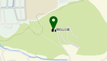 朝日山公園の地図画像