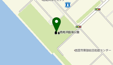 鳴尾浜臨海公園の地図画像