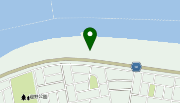 加古川河川敷新神野地区の地図画像