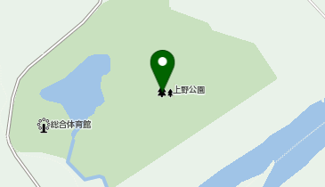 上野公園の地図画像