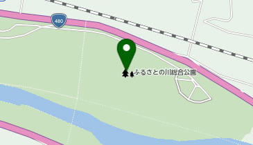 ふるさとの川総合公園の地図画像