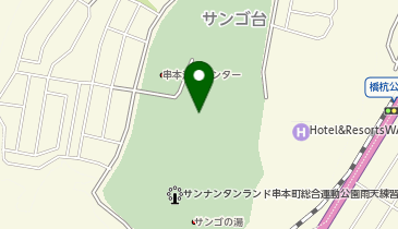 総合運動公園(サン・ナンタンランド)の地図画像