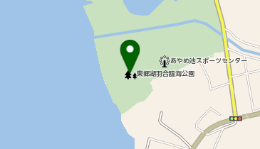 東郷湖羽合臨海公園の地図画像