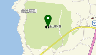 金比羅公園の地図画像