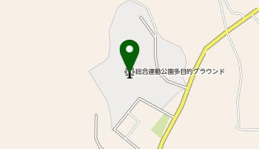 秋芳北部総合運動公園の地図画像