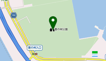 番の州公園の地図画像