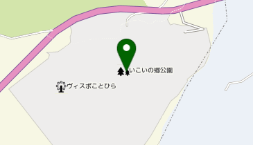 琴平町いこいの郷公園の地図画像