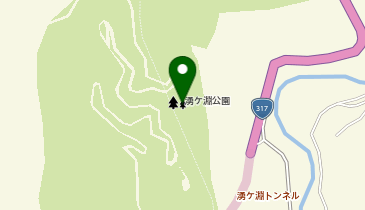 湧ケ淵公園の地図画像