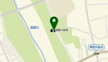 国領川緑地の地図画像