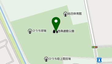 西条運動公園の地図画像