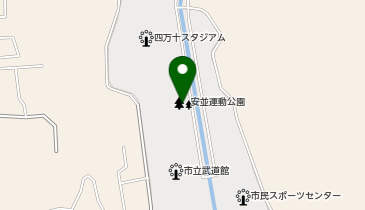 安並運動公園の地図画像