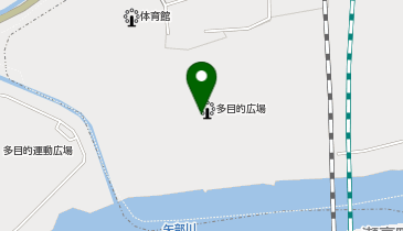 県営筑後広域公園の地図画像