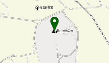 桃田運動公園の地図画像