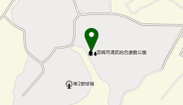 清武総合運動公園の地図画像