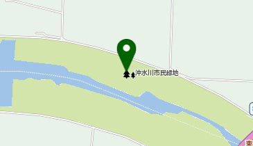 沖水川市民緑地の地図画像