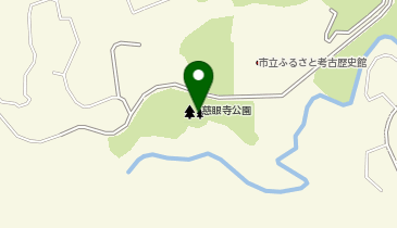 慈眼寺公園の地図画像