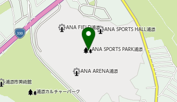 ANA SPORTS PARK浦添(浦添運動公園)の地図画像