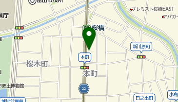 Cyclocity TOYAMA(シクロシティ) 本町ステーションの地図画像