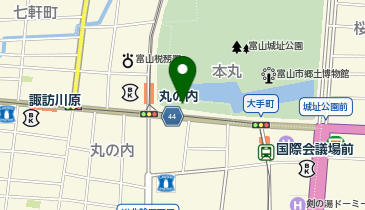 Cyclocity TOYAMA(シクロシティ) 丸の内ステーションの地図画像