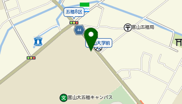 Cyclocity TOYAMA(シクロシティ) 富山大学構内ステーションの地図画像