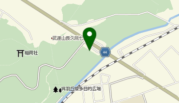 Cyclocity TOYAMA(シクロシティ) 呉羽丘陵多目的広場ステーションの地図画像