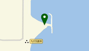 一宮町納涼花火大会の地図画像