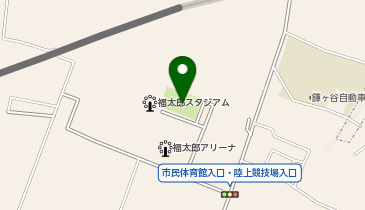 かまがやの花火の地図画像