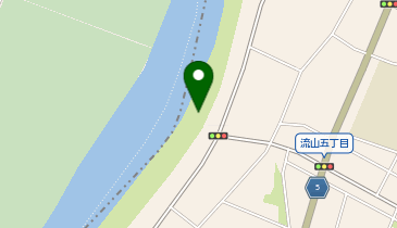 流山花火大会の地図画像