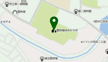 館林手筒花火大会の地図画像