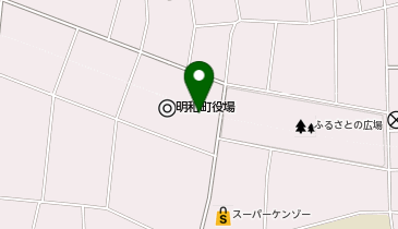 明和まつり打ち上げ花火の地図画像