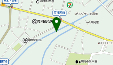 真岡市夏祭大花火大会の地図画像