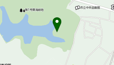 東海まつり花火大会の地図画像