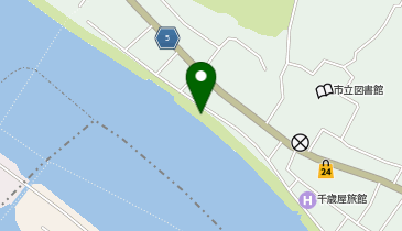 水郷潮来花火大会の地図画像