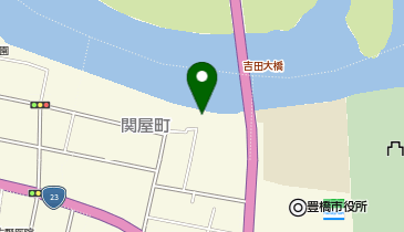 豊橋祇園祭 打上花火大会の地図画像