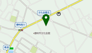 豊明夏まつり花火大会の地図画像