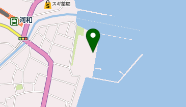 盆踊りと河和学区花火大会の地図画像