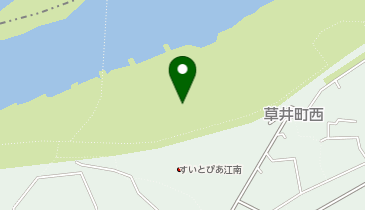 江南市民花火大会の地図画像