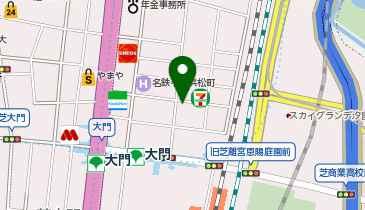 Mink style浜松町店(ミンクスタイル)の地図画像