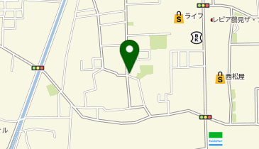 あや美容室の地図画像