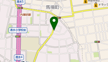 かず美容室の地図画像