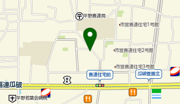 くろせ美容室の地図画像