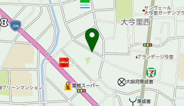 くろーばーの地図画像