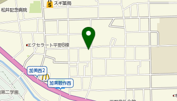 しば美容室の地図画像