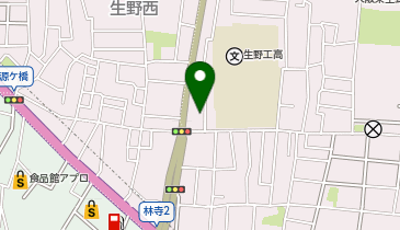 はつ美容室の地図画像