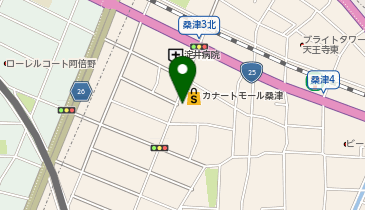 アイワ美容室の地図画像