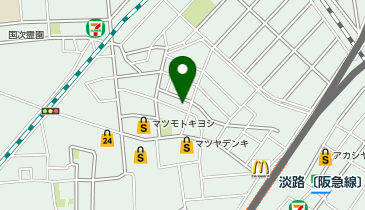 アノンBHCの地図画像